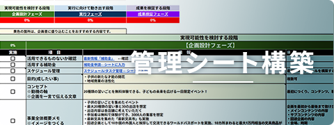 管理シートページへのリンクバナー